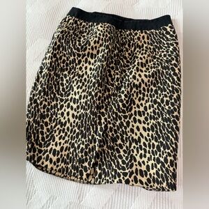Leopard Print Skirt